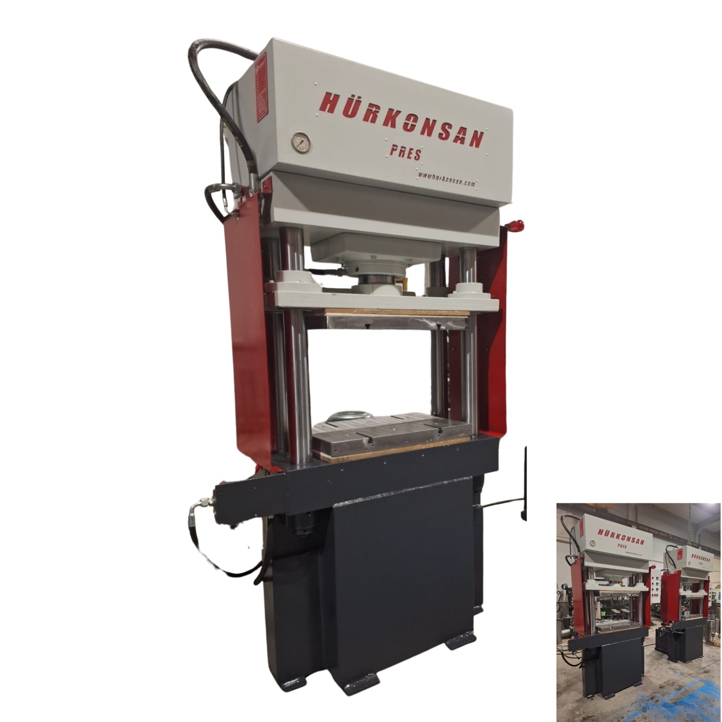 150 TON H TİPİ MEMBRAN PRES